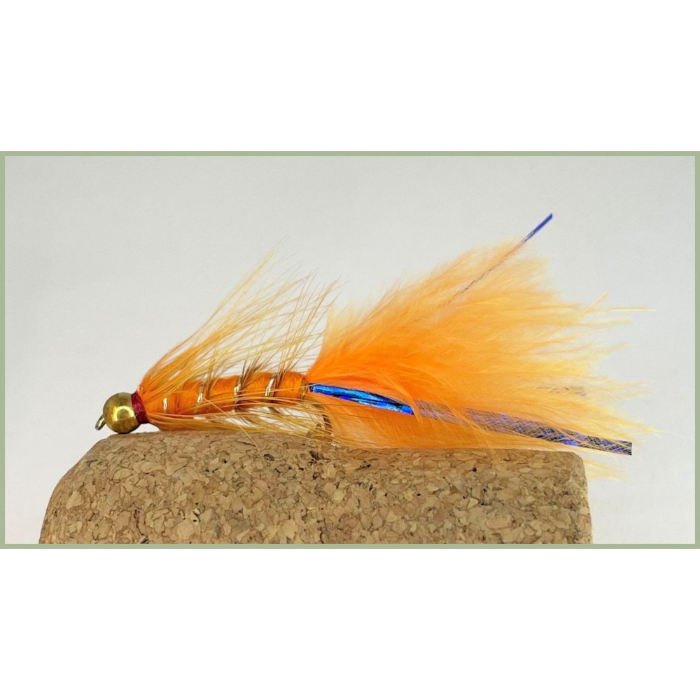 Scotflytyer's 4 Esche Damsel Blu Flash Per Mosca - Affondanti, Misura 10
